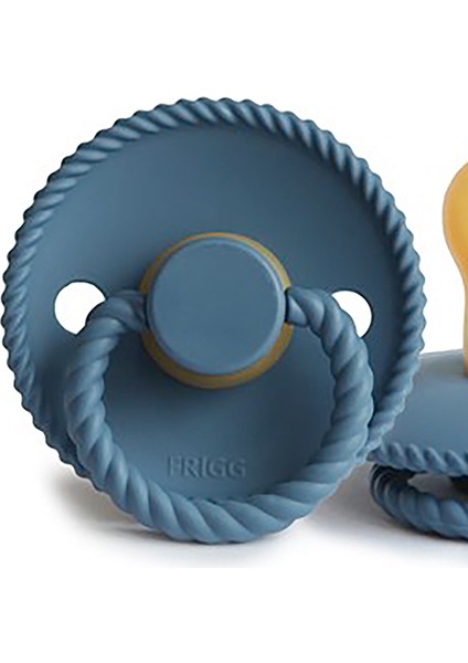 Frıgg Rope Design Kauçuk Emzik Ocean View 0-6 Ay