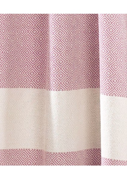 Pembe Elmas Desen 100X175 Püsküllü Peştemal indirimleri