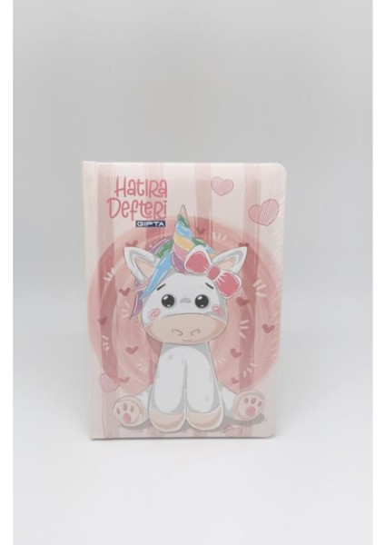 Hatıra Defteri 120 Yaprak Çiz. Unicorn 14 x 20 cm
