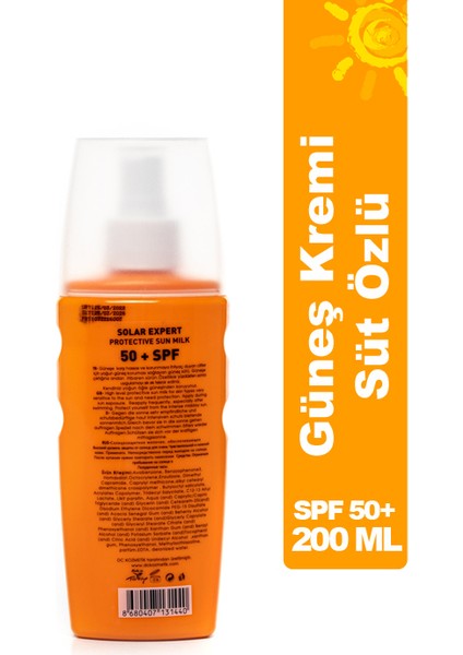 Vücut Güneş Kremi Spf 50+ 3'lü Avantaj Paketi