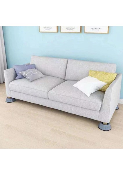 12 Adet Sessiz Beyaz Eşya Ayağı - Mobilya Ayağı - Titreşim Emici Ayak - Mobilya Yükseltici