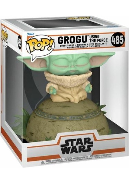 Funko Deluxe Pop Figür - 6'' Mandalorian The Child Using The Force