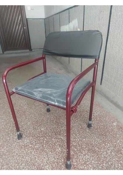 Tuvalet Sandalyesi Katlanır Derili