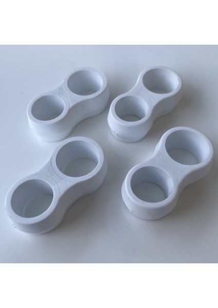 Seramik Beyaz Kapı ve Pencere Stoperi 9'lu