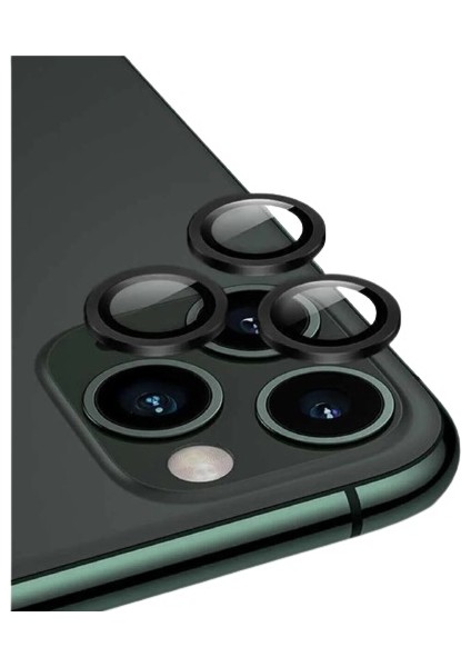Apple iPhone 11 Kamera Lens Koruyucu Kırılmaz Metal Çerçeveli Kamera Lens Koruma fiyatları