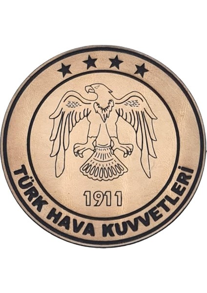 Hava Kuvvetleri Deri Peç - Arma - Askeri Patch