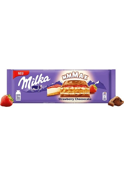 Mmmax Strawberry Cheesecake Çilekli 300 gr