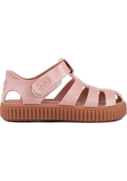 S10291-197 Nıco Caramelo Nude Çocuk Sandalet