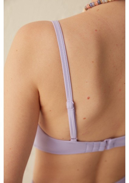 Basic Wrappy Bikini Üstü