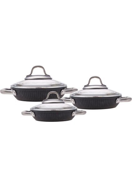 Sansa Granit 6 Parça Sahan Seti