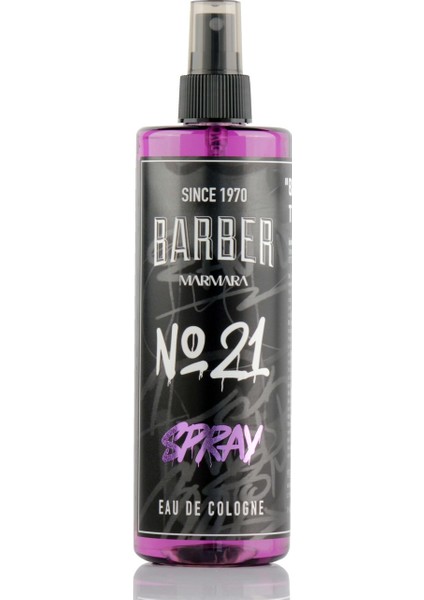 Barber Marmara No.21 EDC Sprey Kolonya 400 ml