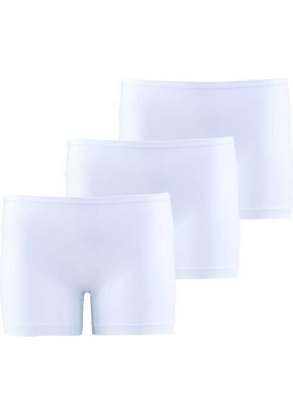 Essential 3'lü Beyaz Boxer 1571