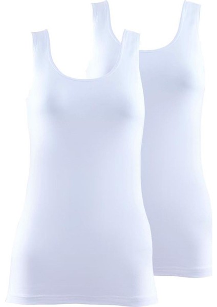 Essential 2 li Beyaz Atlet 1590