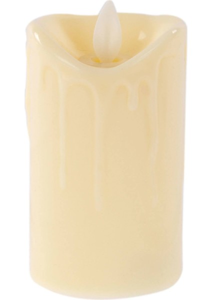 Erimiş Görünümlü Hareketli Alevli LED Mum 7 cm fiyatları