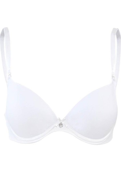 Kadın Essential Dolgusuz Soft Kap Beyaz Sütyen 3005