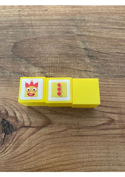 Numberblocks 3 Mıknatıslı Küp Number Blocks 3
