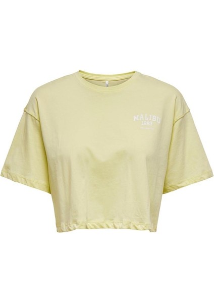 Onlmay S/s Boxy Bayan Crop 15260935