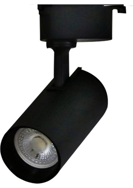 Mini Ray Spot Sylvania Gu-10 LED Ampullü Spot Lamba 3000K Sarı Işık Siyah Kasa