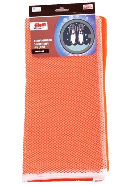 Buffer® Çamaşır Makinesi Içinde Ayakkabı Terlik Yıkama Filesi Fermuarlı