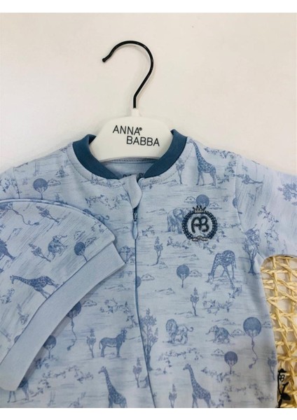 Anna Babba Safari Desenli Şapkalı 2'li Tulum fırsatları