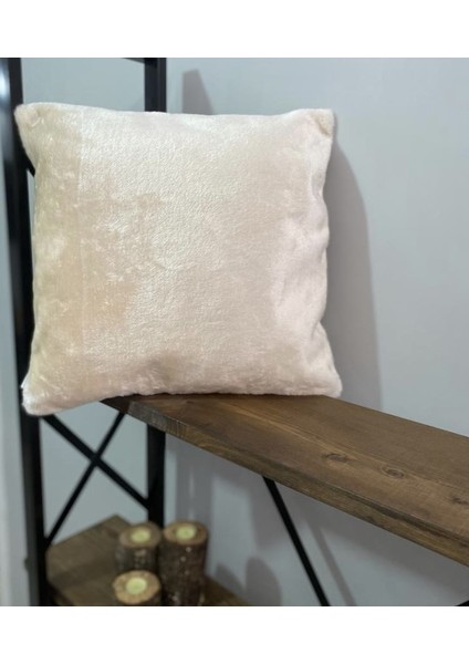 Peluş Dekoratif Kırlent Kılıfı