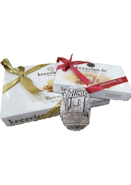 Badem Ezmesi 415 gr + Badem Ezmesi 215 gr + Edirne Magnet