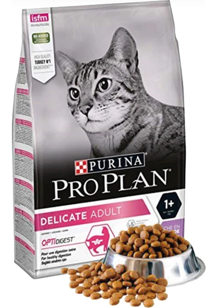 Pro Plan Delicate Kuzulu Yetişkin Kedi Maması 1 kg