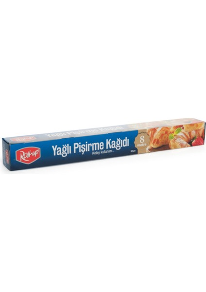 Roll Up Yağlı Pişirme Kağıdı 8 M