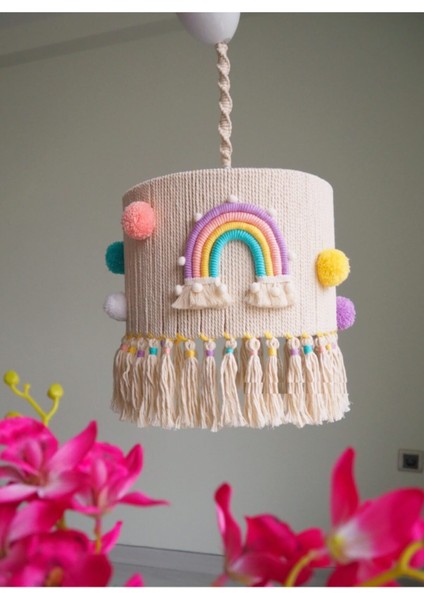 Makrome Çocukodası Avize