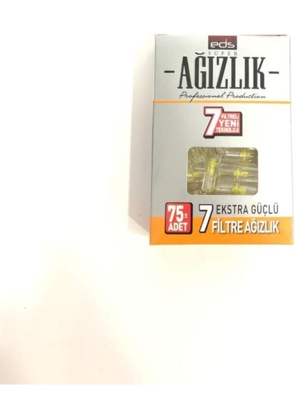 Ağızlık 75’li Paket 75X12 Adet HGB-678, One Size