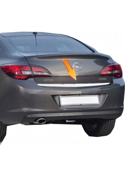 Opel Astra J Sedan Krom Bagaj Alt Çıta (Formlu) P.çelik