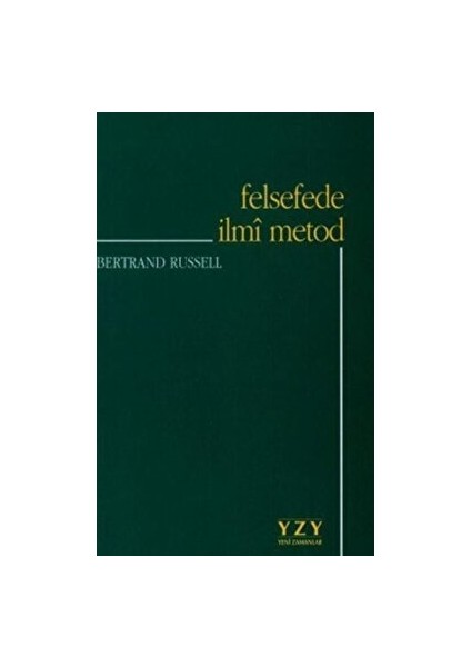 Felsefede Ilmi Metod - Bertrand Russell