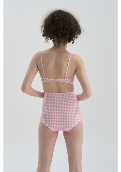 Toparlayıcı Balenli Bikini Üst (Tak Çık Kap)
