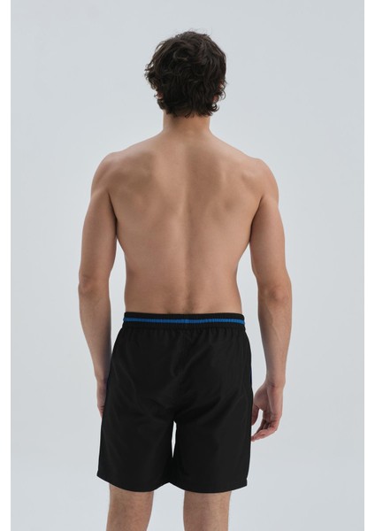 Siyah - Sax Mıcro Orta Parçalı Şort fiyatları