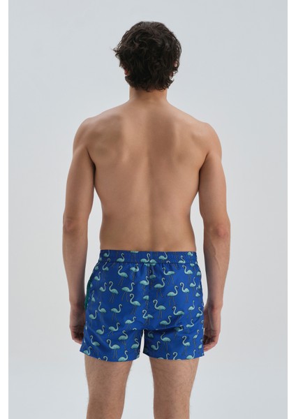 Sax Mıcro Kısa Flamingo Des. Şort