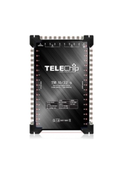 Uydu Dağıtım Santrali Telechip 10X32 Sonlu