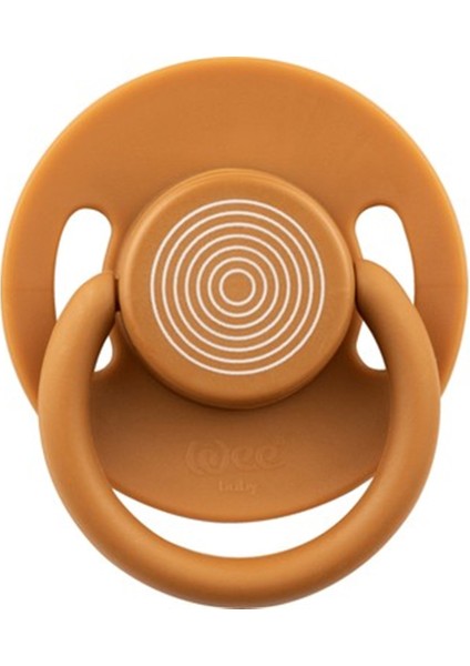 Cool Yuvarlak Uçlu Silikon Emzik No:1 0-6 Ay Taba