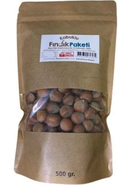 Fındık Paketi Ordu Kabuklu Fındığı 500 gr