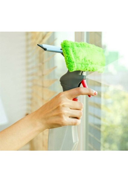 250 ml Deterjan Hazneli Spreyli Çekçekli Peluşlu Cam Silme Aparatı modelleri