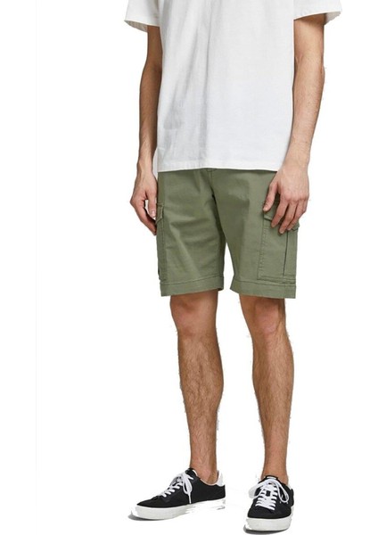 12182555 Kargo Cep Short Haki-Xxl