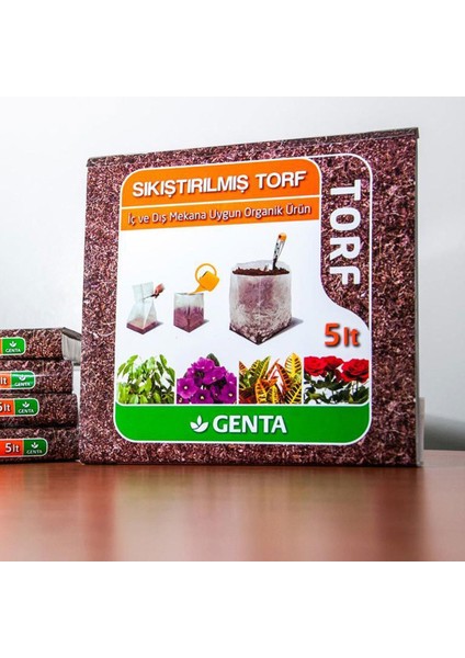 Sıkıştırılmış Torf Cocopeat 5 Lt