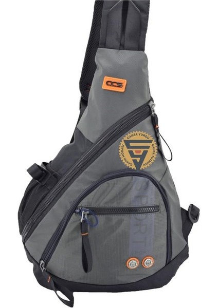 Ccs Bodybag 51279 Çapraz Askılı Sırt Çantası Gri