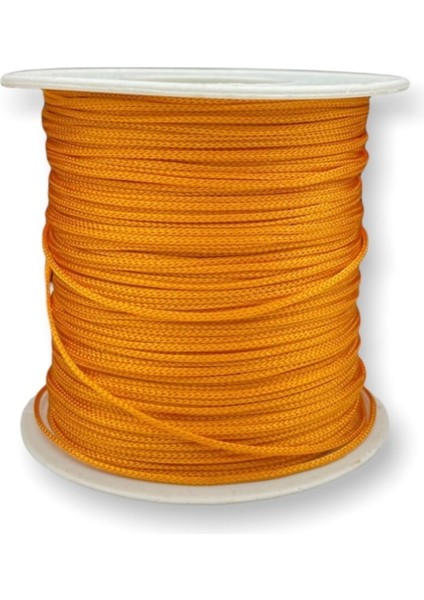 100 Metre Turuncu Renk Paraşüt Ipi, Takı Yapım Ipi , Turuncu Renk Ip ( 10 Metre )