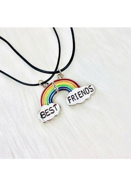 Gökkuşağı Arkadaşlık Best Friends Kolyesi fiyatları