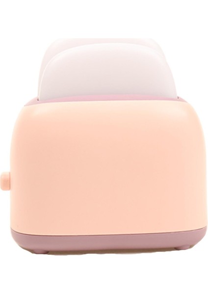 Gp-Ekmek Kızartma Makinesi Tasarım Üç Kademeli USB Şarjlı Masa Lambası TL13 Pembe