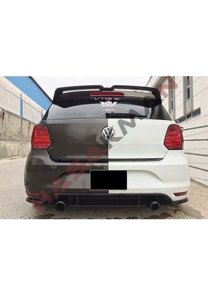 Vw Polo Mk5 Oettinger Spoiler Piona Black 2009 2010 2011 2012 2013 2014 2015 2016 2017 Ithal