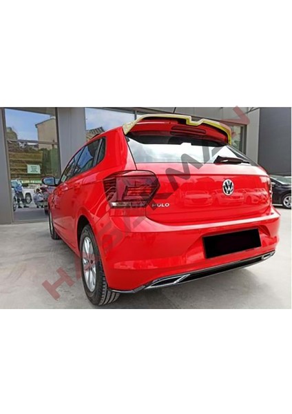 Vw Polo Mk6 Oettinger Spoiler Piona Black 2018 2019 2020 Ithal