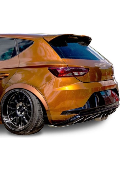 Seat Leon Mk3 Tavan Üstü Fr Rc Spoiler Boyalı 2012 - 2020 Ithal