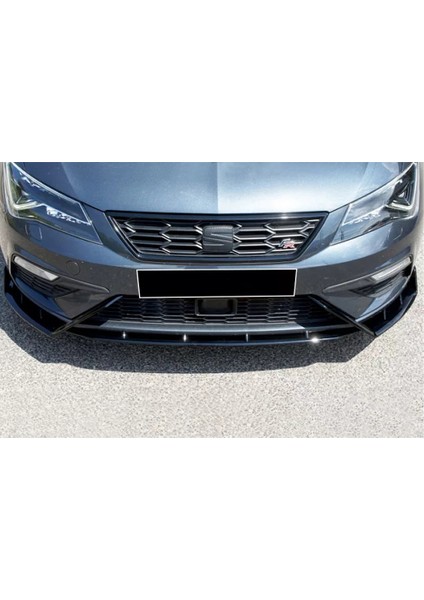 Seat Ibiza Mk5 Lenz Race Cup Ön Lip Piona Black 2017 ve Üzeri 3 Parça