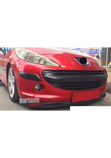 Peugeot 207 Lgn Tip V2 Ön Lip Mat Siyah